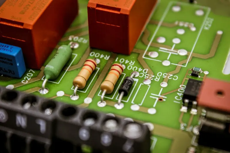 Assembled printed circuit board